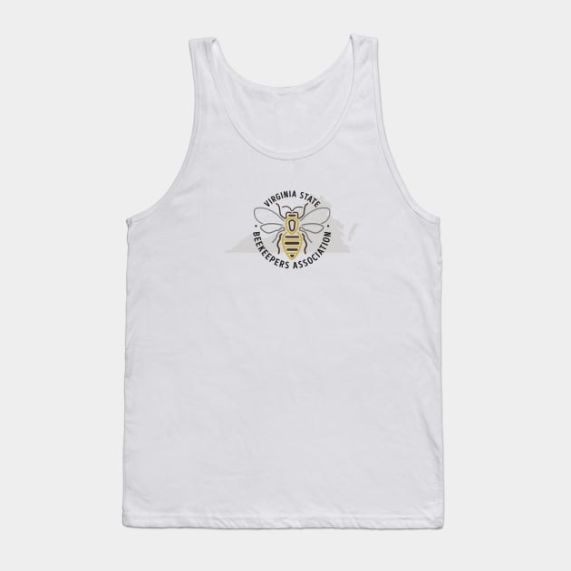 Official VSBA Logo Tank Top by Virginia State Beekeepers